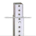 Galvanized Steel Tube Sign Post for Road Barrier Use